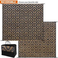 Sand Mine Reversible Mats Plastic Straw Rug Modern Area Rug Large Floor Mat And Rug For Outdoors Rv Patio Backyard Deck