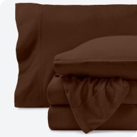 Bare Home Super Soft Fleece Sheet Set Full Size Extra Plush Polar Fleece Nopilling Bed Sheets All Season Cozy Warmth Fu