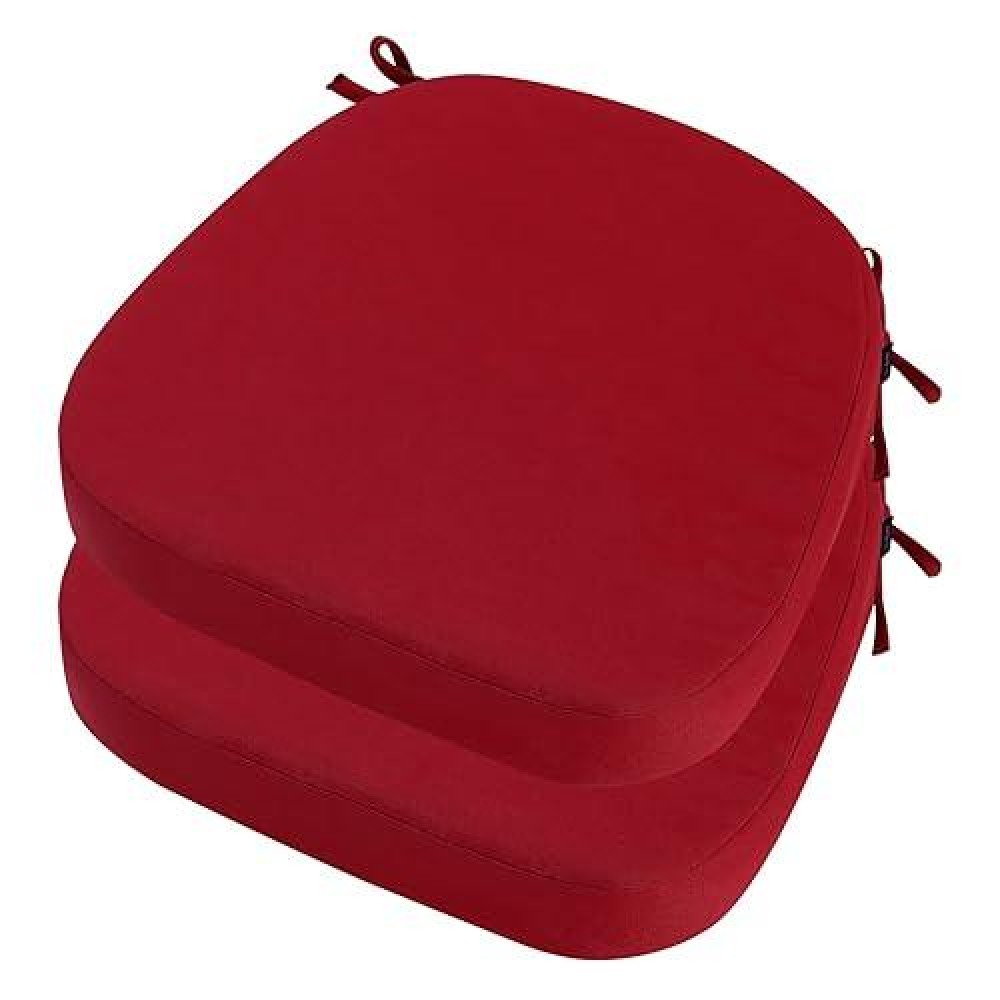 Ideehome Outdoor Chair Cushions Set Of 2 17 X 17 X 3 Thick Outdoor Cushion Seat Cushion Waterproof Patio Furniture Cushi