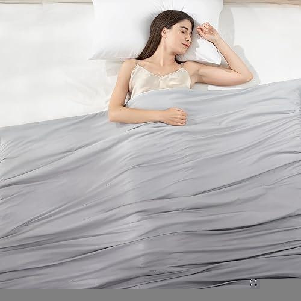 Elegear Cooling Comforter Queen Absorbs Body Heat To Keep Cool Doublesided Cooling Blanket For Hot Sleepers Arcchill Cool Fab