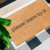 Theodore Magnus Funny Door Mat Coir Doormat For Outdoor Entrance Durable Welcome Mat With Nonslip Backing Perfect For Front