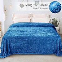 Whale Flotilla Fleece Queen Size Blanket For Bed 90X90 Inch Super Plush And Soft 300Gsm Blankets For All Season Fluffy And Lig