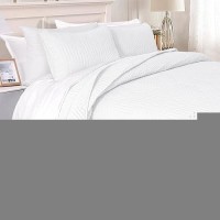 Exclusivo Mezcla California King Quilt Bedding Set Lightweight White Oversized King Bedspreads Soft Modern Geometric Coverlet S