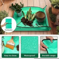 39 X 31 Inches Large Repotting Mat For Indoor Plants Transplanting And Dirt Control Portable Potting Mat Gifts For Plant Lovers