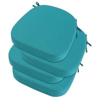 Ideehome Outdoor Chair Cushions Set Of 4 17 X 17 X 3 Thick Outdoor Cushion Seat Cushion Waterproof Patio Furniture Cushi