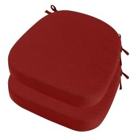 Ideehome Outdoor Chair Cushions Set Of 2 17 X 17 X 3 Thick Outdoor Cushion Seat Cushion Waterproof Patio Furniture Cushi