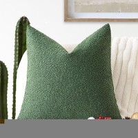 Foindtower Decorative Textured Boucle Throw Pillow Covers Accent Solid Pillow Cases Neutral Soft Cozy Couch Cushion Case For Cha