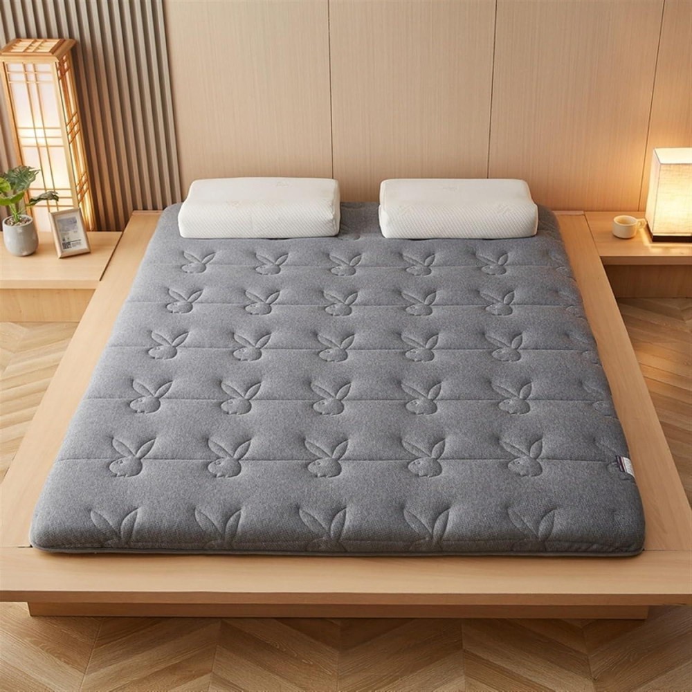 Futon Mattress-Japanese Futon,5Cm Thick Woven Cotton Latex Mattress,Foldable Tatami Mattress,Soft Portable Mattress,Full Size Futon For Guest Bed,Student Dormitory Mattress