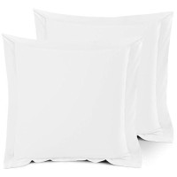 Nestl Soft Pillow Shams Set Of 2 Double Brushed Microfiber Pillow Covers Hotel Style Premium Bed Pillow Cases With 15 D