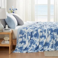 Cozy Bliss Cooling Comforter Twin Size  Cooling Blankets For Hot Sleepers And Night Sweats  Tie Dye Denim Blue Summer Comforter For Twin Size Bed  Breathable Soft Lightweight Silk Smooth