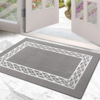 Rugmast Indoor Door Mat 3248 Durable Polypropylene Low Profile Nonslip Waterproof Backing Absorbent Washable Entryway