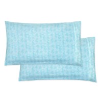 Elegant Comfort Ultra Soft Set Of 2 Sea Waves Print Pillowcases 1500 Premium Hotel Quality Microfiber Soft And Smooth Envelop