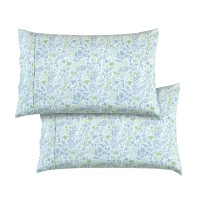 Elegant Comfort Ultra Soft Set Of 2 Floral Print Pillowcases 1500 Premium Hotel Quality Microfiber Soft And Smooth Envelope C