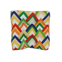 Blazing Needles Square Tufted Outdoor Chair Cushion, 19 X 19, Resort Garden