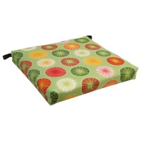 Blazing Needles Square Outdoor Chair Cushion, 20 X 19, Beringer Spring