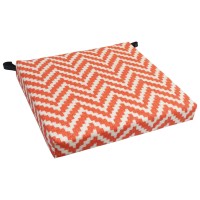 Blazing Needles Square Outdoor Chair Cushion, 20 X 19, Weiland Persimon