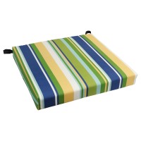 Blazing Needles Square Outdoor Chair Cushion, 20 X 19, Mccoury Pool