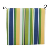 Blazing Needles Square Outdoor Chair Cushion, 20 X 19, Mccoury Pool