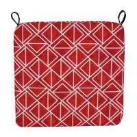 Blazing Needles Square Outdoor Chair Cushion, 20 X 19, Lanova Apple