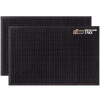 Gorilla Grip 100 Waterproof Ultra Absorbent Moisture Guard Doormat Absorbs Up To 57 Cups Of Water Stain And Fade Resistant