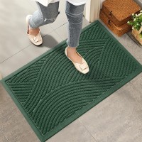 Hiyard Sturdy Front Door Mat Absorbent Muddy Dirt Resist Welcome Door Mats Outdoor Indoor Stain And Fade Resistant Nonslip B