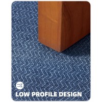 Colorgeometry Large Front Door Mat Indoor Entrance 24X47 Indoor Mats For Entryway Non Slip Rubber Backed 2X4 Dirt Trapper