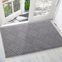 Auemtyn Door Mat Indoor Doormat Entryway Doormat With Nonslip Rubber Backing Absorbent Dirt Door Mat Outside Entrance Washab