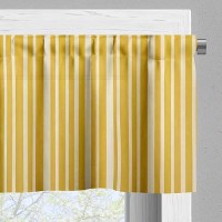 Ambesonne Stripes Window Valance Pack Of 2  Simple Design Modern Lines Bohemian On Beige Tone Backdrop Farmhouse  Rod Pocket Curtain Valances Kitchen Bedroom  54