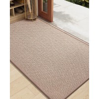 Colorgeometry Large Front Door Mat Indoor Entrance 36X59 Indoor Mats For Entryway Non Slip Rubber Backed 3X5 Dirt Trapper