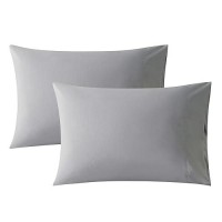 Whatsbedding Queen Size Pillowcases Set Of 2 20X30 Cotton Pillow Case With Envelope Closure Soft Breathable Pillow Covers Fo