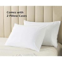 Whatsbedding Queen Size Pillowcases Set Of 2 20X30 Cotton Pillow Case With Envelope Closure Soft Breathable Pillow Covers Fo