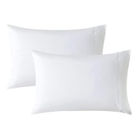 Whatsbedding Standard Size Pillowcases Set Of 2 20X26 Cotton Pillow Case With Envelope Closure Soft Breathable Pillow Covers