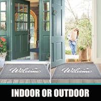 Thenv Door Mat Welcome 2 Pack 36X24 Outdoorindoor Heavy Duty Non Slip Doormat For Front Door Entance Outside Door Mats F