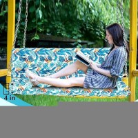 Loyid Outdoor Bench Cushions Garden Swing Seat Cushions With Backrest 23 Seateroutdoor Swing Replacement Cushions Waterproof