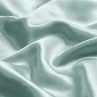 Bedelite Satin Pillowcase With Zipper  Haze Blue King Size Pillow Cases Set Of 2  Super Soft And Cooling Similar To Silk Pillow Cases  Gift For Women Men(20X40 Inches)