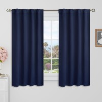 Bgment Blackout Curtains For Bedroom 38 X 48 Inch Curtains Rod Pocket And Back Tab Thermal Insulated Room Darkening Curtains F