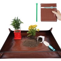 Onlysuki 395 X 395 Extra Large Potting Mat For Indoor Plants Transplanting And Dirt Control Gardening Gifts For Plant Love