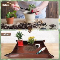 Onlysuki 395 X 395 Extra Large Potting Mat For Indoor Plants Transplanting And Dirt Control Gardening Gifts For Plant Love