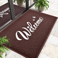 Thenv Door Mat Welcome Outdoorindoor Heavy Duty Non Slip Doormat For Front Door Entance Outside Door Mats For Home Entry Flo