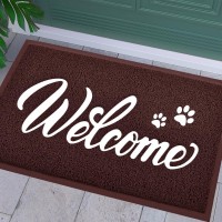 Thenv Door Mat Welcome Outdoorindoor Heavy Duty Non Slip Doormat For Front Door Entance Outside Door Mats For Home Entry Flo