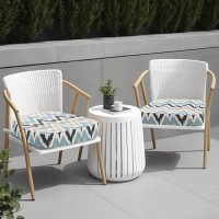 Ideehome Outdoor Chair Cushions Set Of 4 Waterproof 17 X 17 X 3 Thick Outdoor Seat Cushion Patio Furniture Cushions With