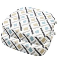 Ideehome Outdoor Chair Cushions Set Of 2 Waterproof 19 X 19 X 3 Thick Outdoor Seat Cushion Patio Furniture Cushions With