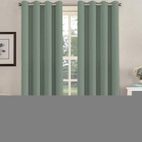 Hversailtex Room Darkening Curtains For Living Room Light Reducing Thermal Insulated Window Treatment Panelsdrapes Grommet Top