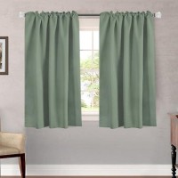 Hversailtex Blackout Curtains Thermal Insulated Window Treatment Panels Room Darkening Curtains For Bedroom Back Tabrod Pocket