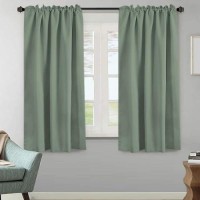 Hversailtex Blackout Curtains Thermal Insulated Window Treatment Panels Room Darkening Curtains For Bedroom Back Tabrod Pocket