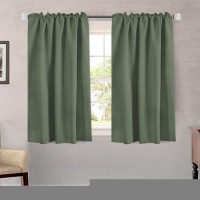 Hversailtex Blackout Curtains Thermal Insulated Window Treatment Panels Room Darkening Curtains For Bedroom Back Tabrod Pocket