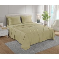 100 Egyptian Cotton Sheets Full Size 800 Thread Count 4 Piece Sheet Set Solid Sateen Weave 16 Deep Pocket Fits Upto 18