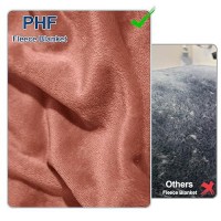 Phf Ultra Soft Fleece Blanket Twin Size No Shed No Pilling Luxury Plush Cozy 300Gsm Lightweight Blanket For Bed Couch Chair