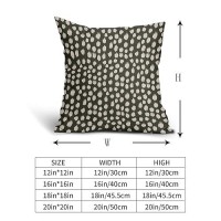 Sweetshow Olive Green Cream Dots Pillow Covers 20X20 Set Of 2 Boho Design Polka Dot Throw Pillows Modern Trendy Print Outdoor De