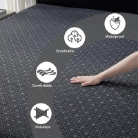 Bedlore California King Mattress Protector Waterproof Noiseless Mattress Cover With Deep Pocket For 618 Inches Mattress Soft